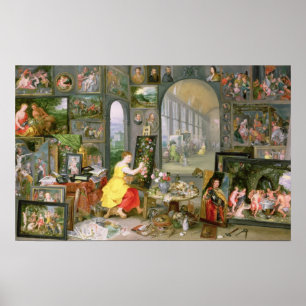絵画2のアレゴリー ポスター