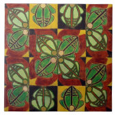 (絵画)セラミックタイルを"跳躍させて下さい" タイル (正面)