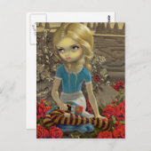 「絵画sバラレッド」はがき ポストカード (正面/裏面)