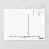 「絵画sバラレッド」はがき ポストカード (裏面)