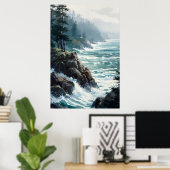 絵画'sポスターアートプリントウォールアート ポスター (ホームオフィス)