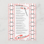 絵筆の詩 ポストカード (正面)