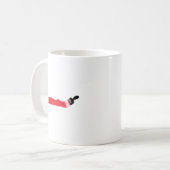絵筆 コーヒーマグカップ (正面左)