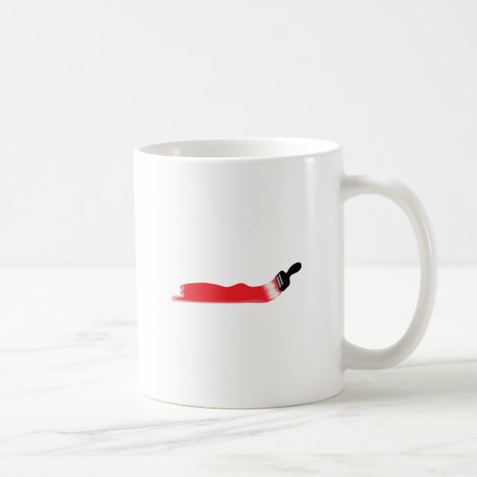 絵筆 コーヒーマグカップ (右)