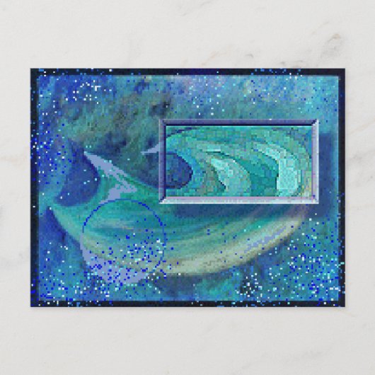 絵葉書2 - THIRST – 油彩画より ポストカード (正面)