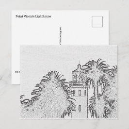 絵葉書 - ポインビセンテ灯台をカラフルに ポストカード