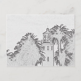 絵葉書 - ポインビセンテ灯台をカラフルに ポストカード