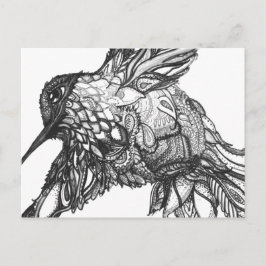 絵葉書、白黒の色素晴らし付け ポストカード