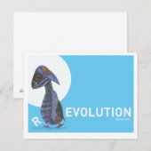 絵葉書 (R)EVOLUTION ダーウィンが言った ポストカード (正面/裏面)