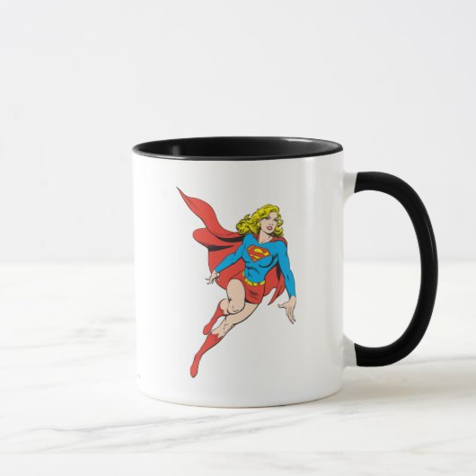 絶えず動いたSupergirl マグカップ (右)