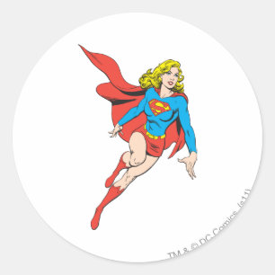 絶えず動いたSupergirl ラウンドシール