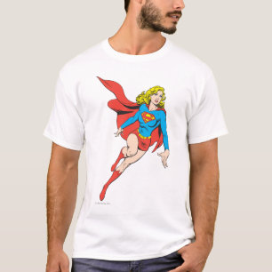 絶えず動いたSupergirl Tシャツ