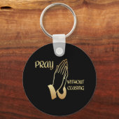 絶え祈ずに キーホルダー (正面)