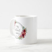 絶え祈ずに コーヒーマグカップ (正面左)