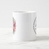 絶え祈ずに ジャンボコーヒーマグカップ (正面)