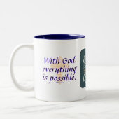 絶え祈ずに – マグカップ (左)