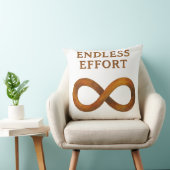 絶え間ない努力：忍耐の力 クッション (椅子)