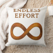 絶え間ない努力：忍耐の力 クッション (ブランケット)