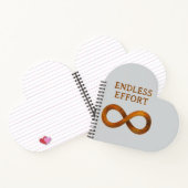 絶え間ない努力：忍耐の力 ノートブック (内部)