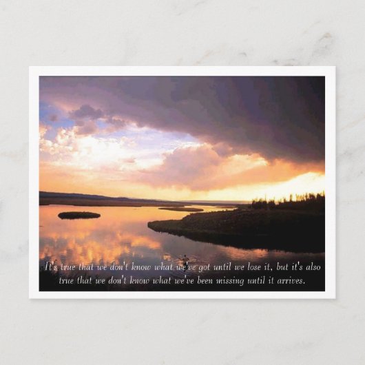 絶え間ない友情 ポストカード (正面)