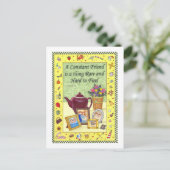 絶え間ない友感動的情はがき ポストカード (スタンド正面)