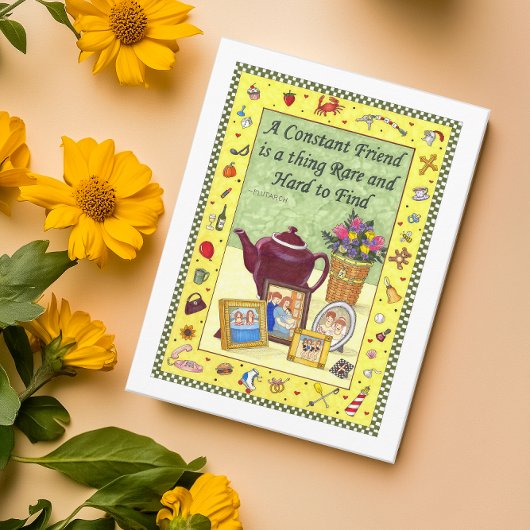 絶え間ない友感動的情はがき ポストカード