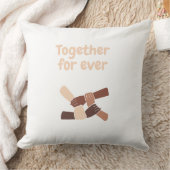 絶え間ない引用文 クッション (ブランケット)