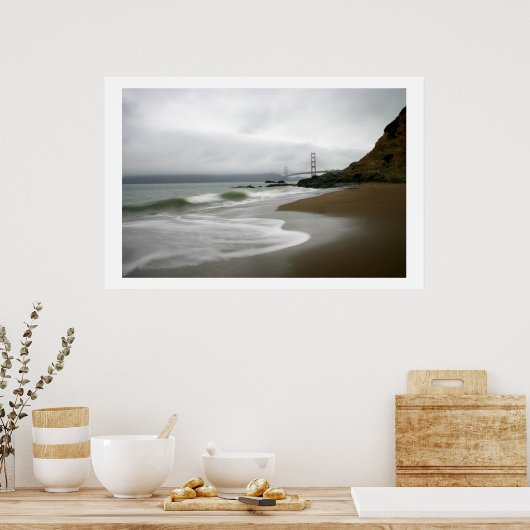 絶え間ない波 ポスター (キッチン)