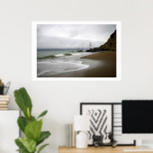 絶え間ない波 ポスター (ホームオフィス)