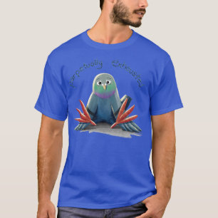 絶え間なく疲れ果てたハト Tシャツ