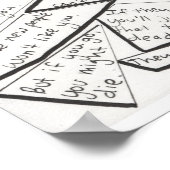 絶保続(不安) 18x24 ポスター (角)