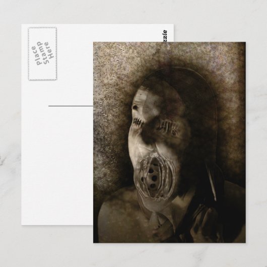 絶叫はがき ポストカード (正面/裏面)