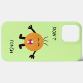 絶叫オレンジ色の男 Case-Mate iPhoneケース (裏面 (横))