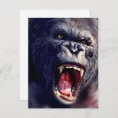 絶叫ゴリラ招待状 招待状 (正面/裏面)