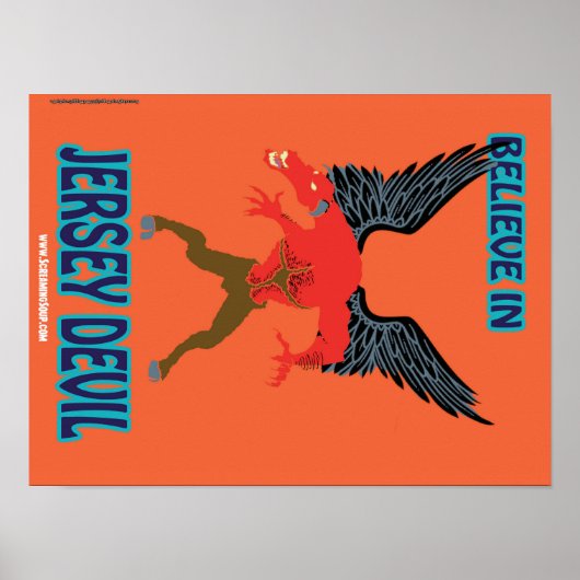 絶叫スープ！信じJersey Devil Poster ポスター (正面)