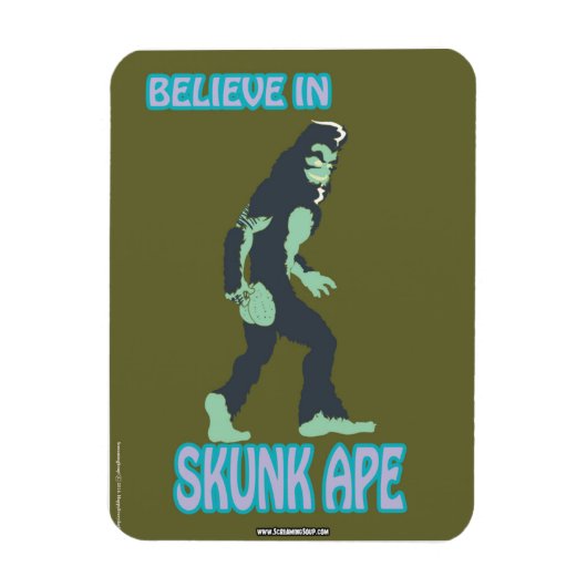 絶叫スープ!信じSkunk Ape Magnet マグネット (縦)