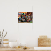 絶叫スープ！Season One Cast Poster ポスター (キッチン)