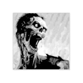 絶叫ゾンビ ラバースタンプ (インプリント)