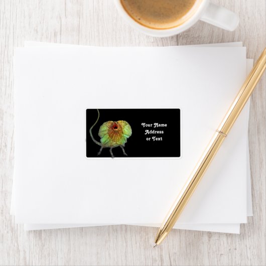 絶叫トカゲ ラベル (インサイチュ)