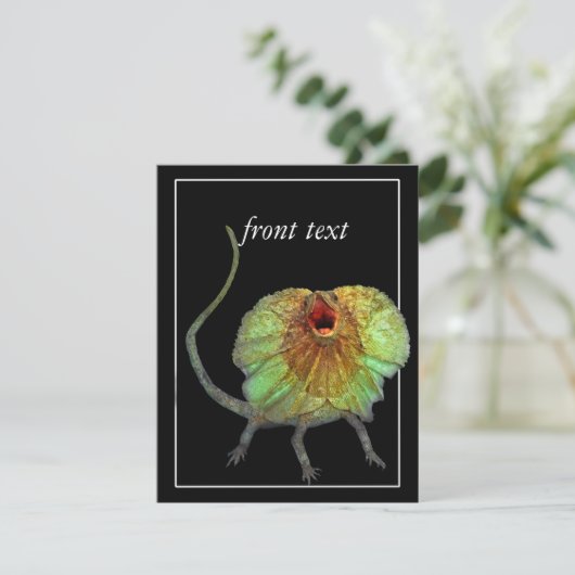 絶叫トカゲ 招待状 (スタンド正面)