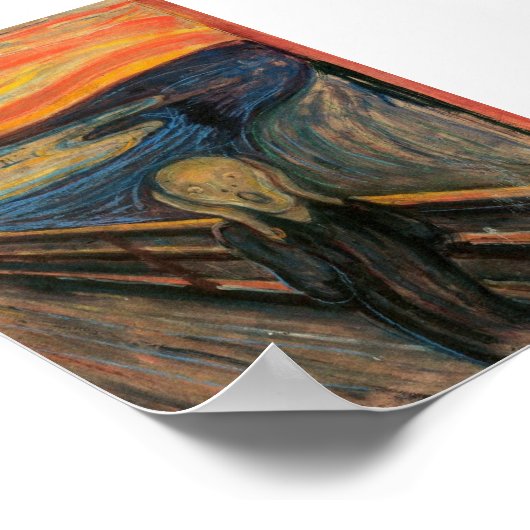 絶叫（完璧な品質） ポスター (角)