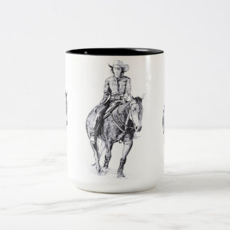 絶壁の朝 ツートーンマグカップ