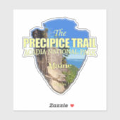 絶壁の歩道（矢印） シール (シート)