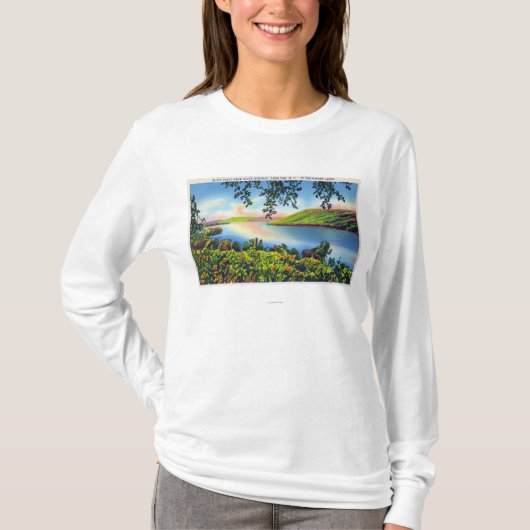 絶壁ポイントの州のHwyの眺め Tシャツ (正面)