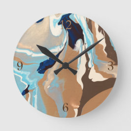 絶壁 ラウンド壁時計