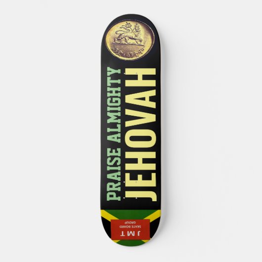 絶大エホバのスケートボードを賞賛 スケートボード (正面)
