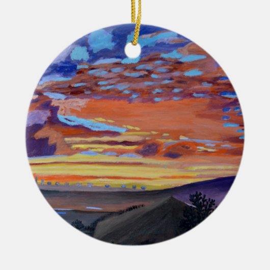 絶好の時 セラミックオーナメント (正面)