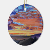 絶好の時 セラミックオーナメント (左)