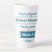 絶好の瞬間を作る カフェラテマグ (正面)