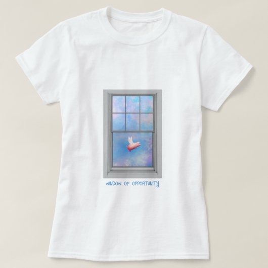絶好の飛んでいる機会 Tシャツ (デザイン正面)